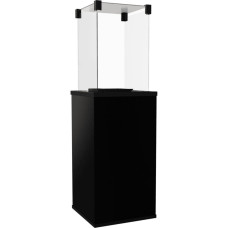 KRATKI Plynový ohřívač PATIO MINI sklo / slinutý křemen COLLECTION NERO ASSOLUTO